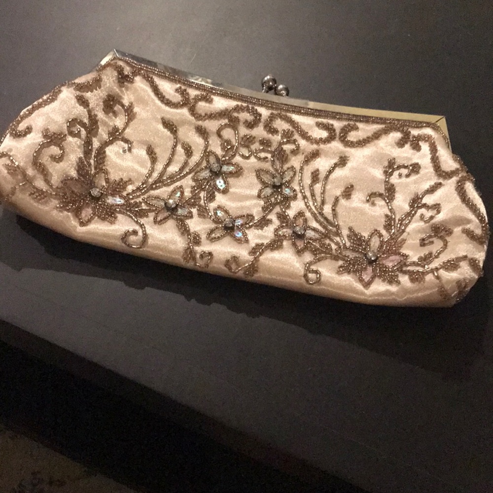 Beaded evening bag